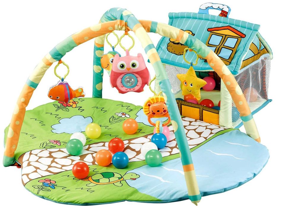 Активна гимнастика Moni - Happy Farm, зелена