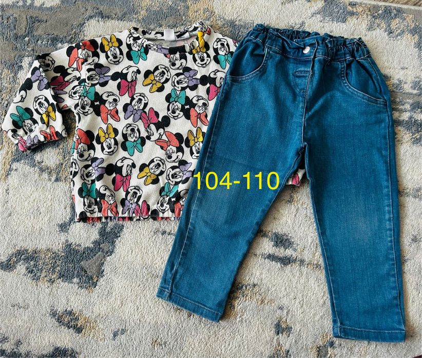Комплекти 104, 110 размер. Цени от 8 до 18лв. Zara, H&M.
