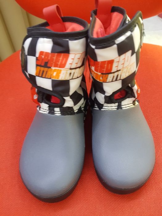 Ботуши / Боти Crocs /Маккуин Cars McQueen