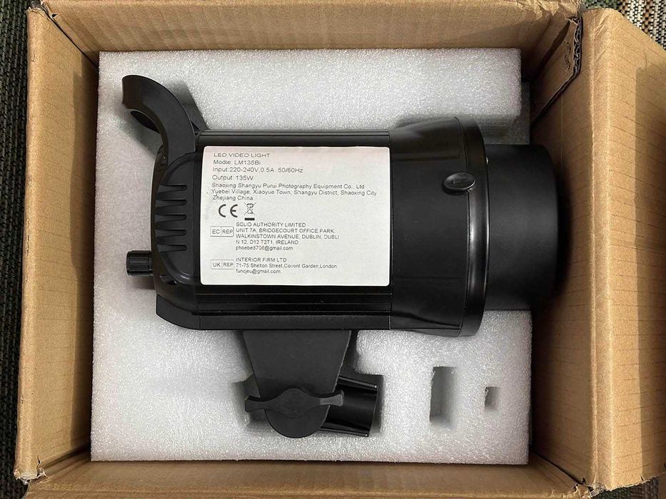 Proiector lampa lumina continua foto video LED Andoer LM60W
