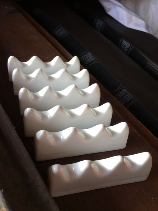 Порцеланови поставки за прибори (6бр)