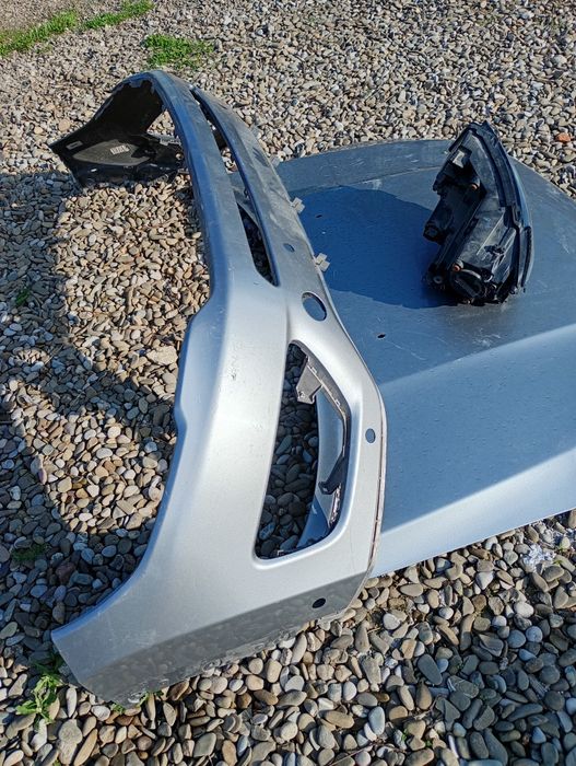 Bara fata capota far faruri halogen led Jeep Compass 2016+