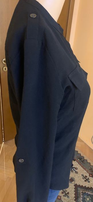 Елегантна черна риза Calvin Klein, размер XS/S