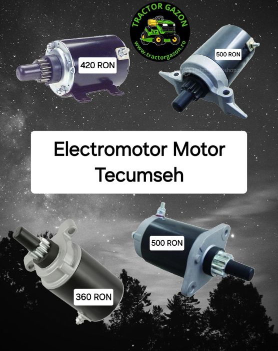 Electromotor Tractoras Gazon Briggs &Stratton Tecumseh  Kawasaki Honda