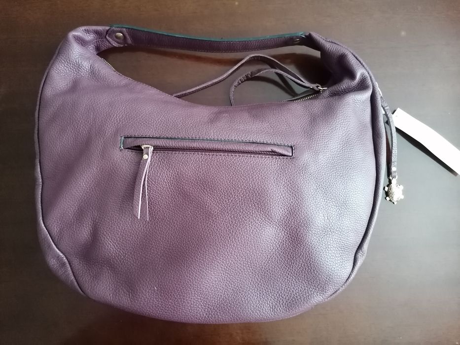 Чанти  естествена кожа:Carpisa бордо