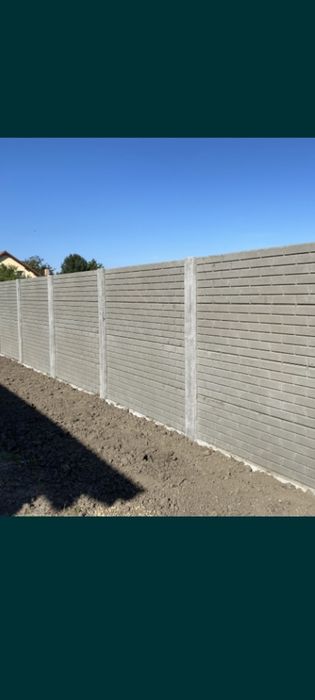 Gard din beton  garduri profi