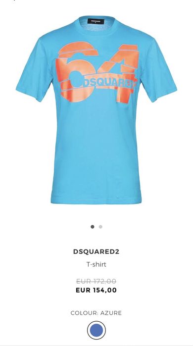 Dsquared2-T shirt with print