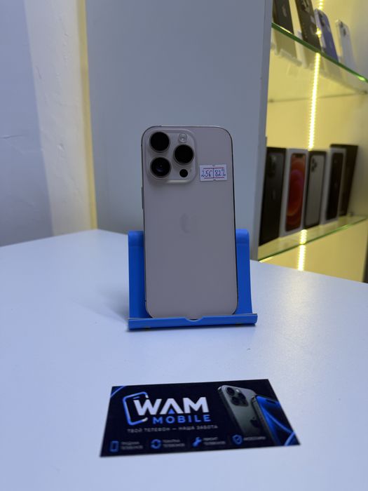 Iphone 16 pro 256G 82% с гарантией 14 дней/WAM
