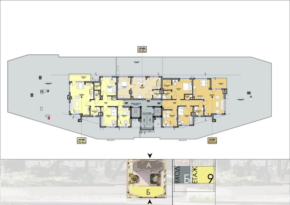 Продава се Многостаен апартамент в Бургас, Изгрев - 418 кв.м за 551 €/кв.м - Снимка #3