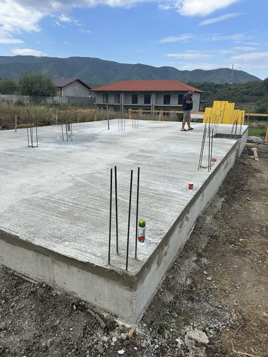 Case la rosu , fundatii , garduri,elevatii,acoperis