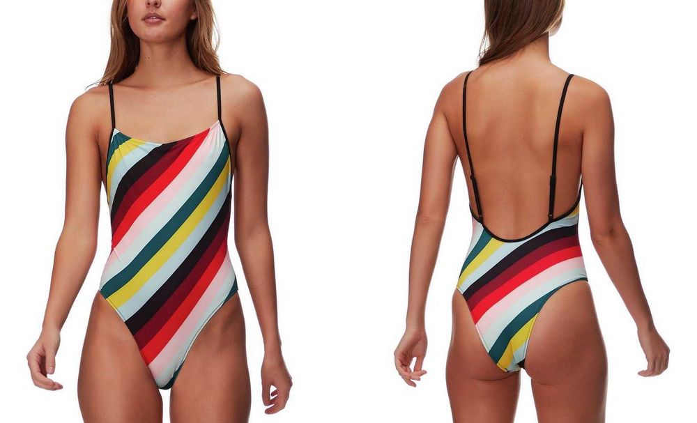 NOU! Costum de baie intreg Solid & Striped Chelsea