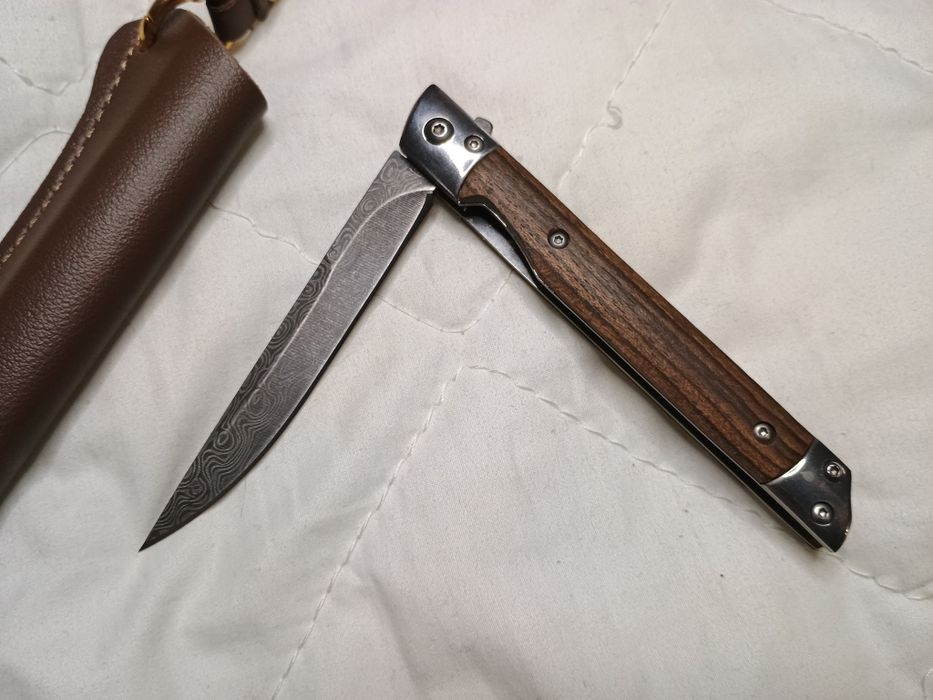 Briceag cu teaca semiautomat vânătoare pescuit drumetii