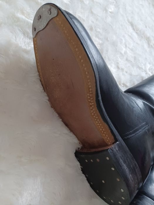 Cizme vintage militare piele