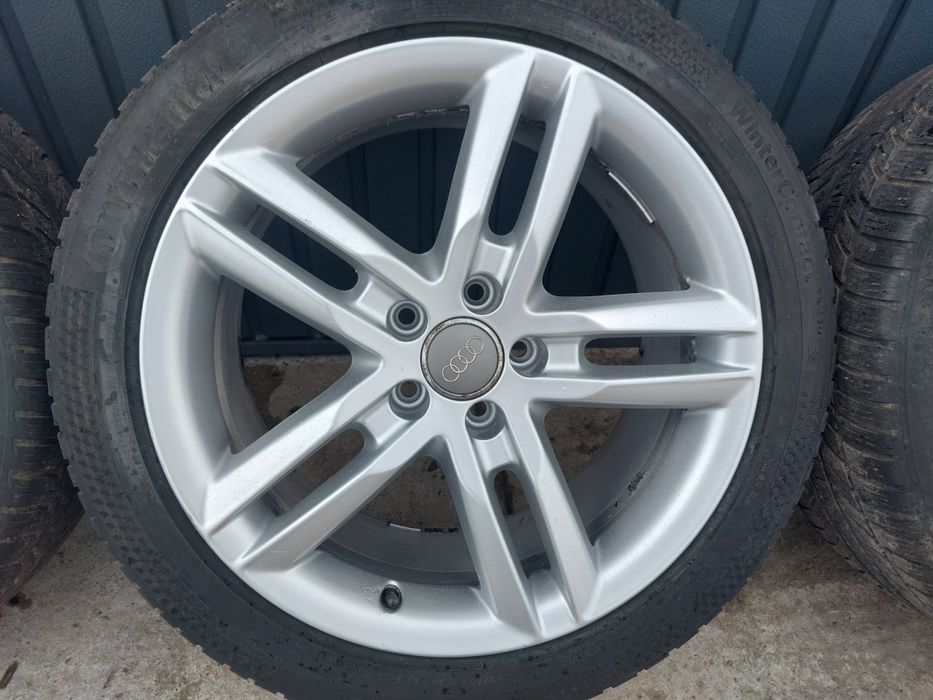 Set jante aliaj originale AUDI R18 5X112 CB 66.6 mm 8J ET 39