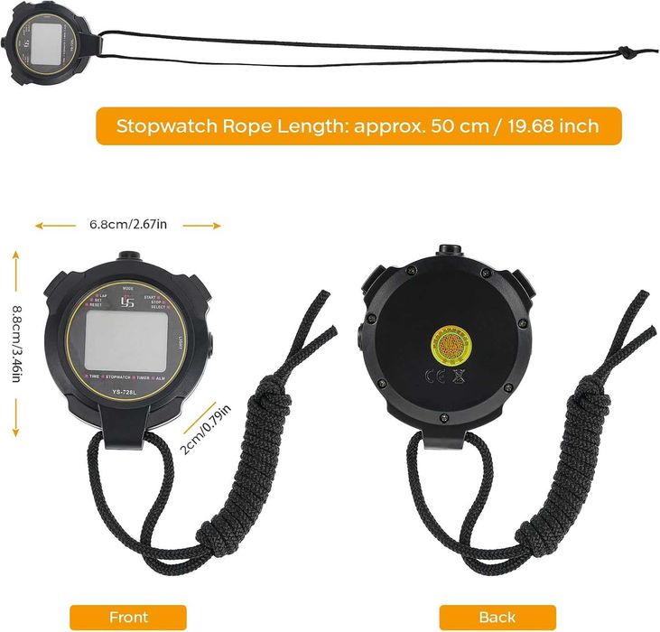 Спортен хронометър Yirochan YS- 728L