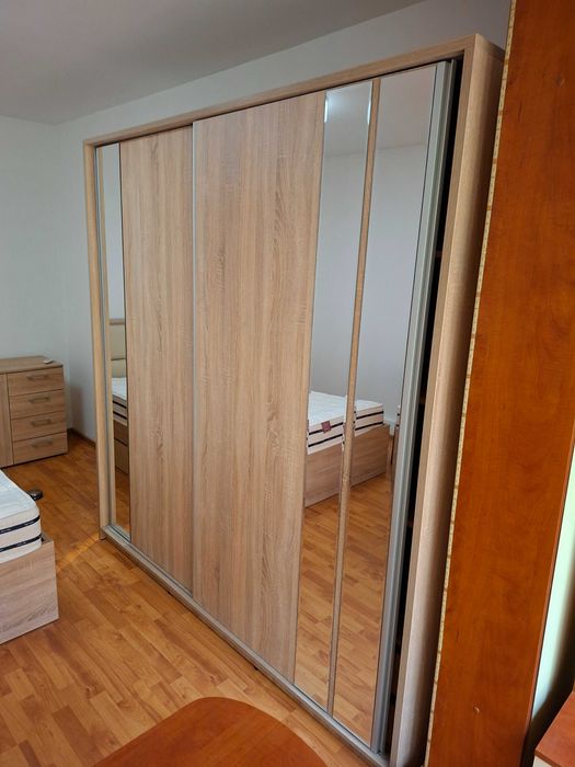 Set mobila dormitor cu saltea ortopedica