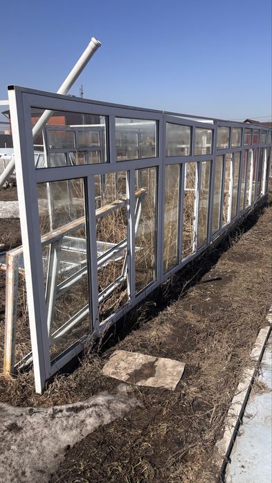 Продам теплицу из пластиковых окон