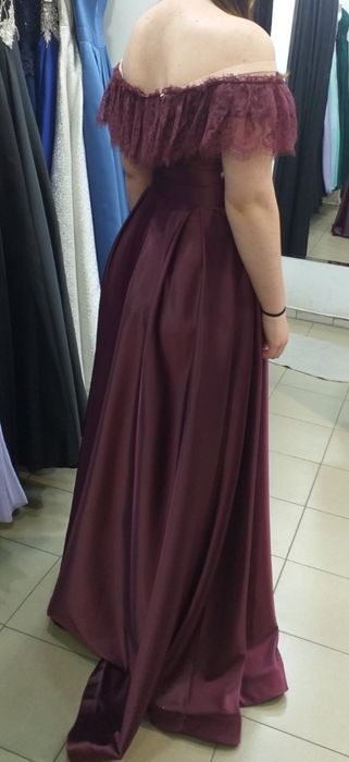 Официална рокля (бордо)