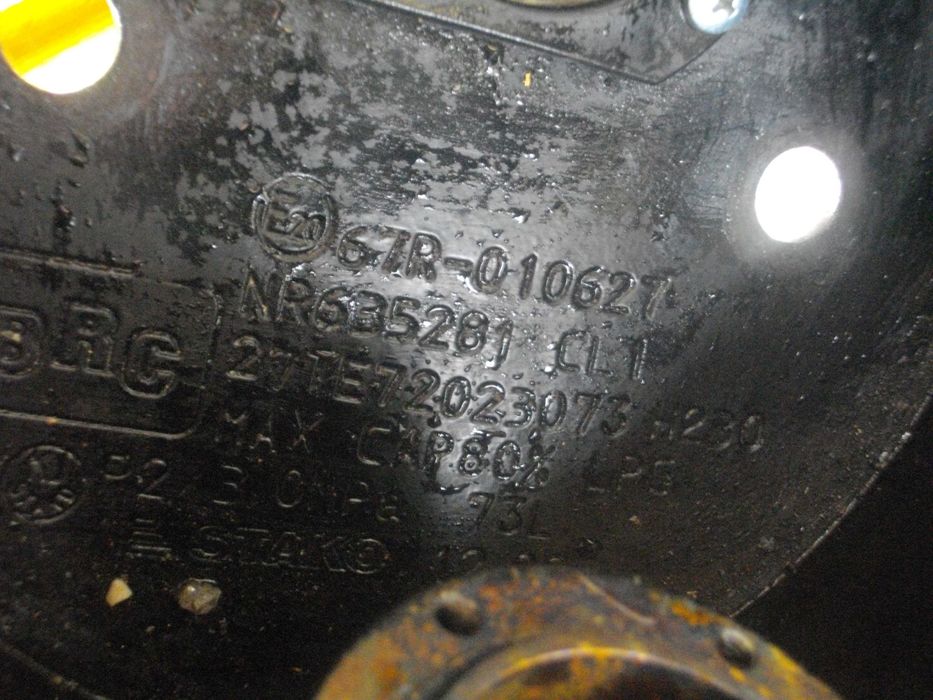 BRC-73 Литра Тороидална Оригинална Италианска Газова Бутилка С Капак