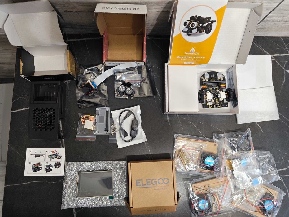 Raspberry Pi Case,Camera,LCD Touch Screen