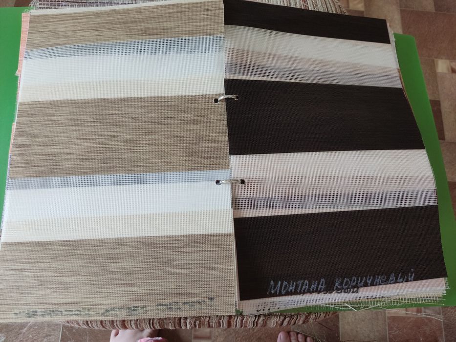 Каталог ролл штор день и ночь, жалюзи.. Можно для поделок.