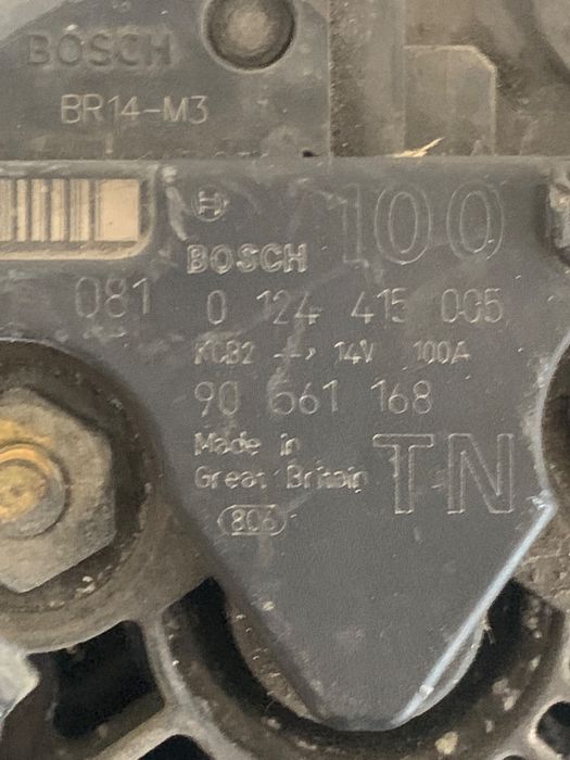Alternator Opel Zafira A F75_, T98 1999 - 2005, Opel Astra G