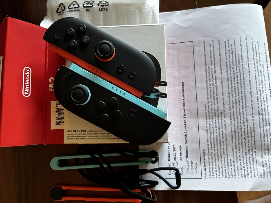 nintendo switch 2 joycons гаранция