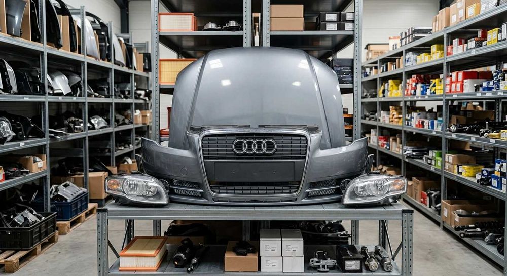Бампер передний Audi A4 A6