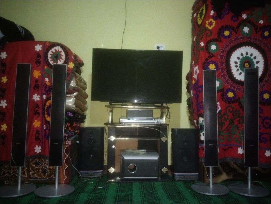 Sony DAV-DZ620K domashaniy kinoteatr yana kalonkalar  ulangan
