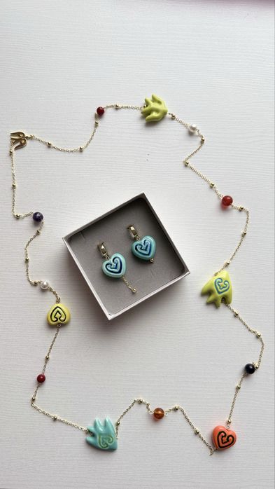 Этно украшения сотуары серьги