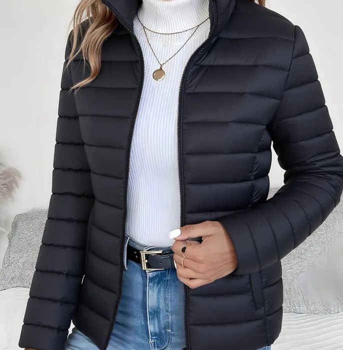 Промоция!!!Пролетни   двулицеви якета,черно и  бяло кожухче