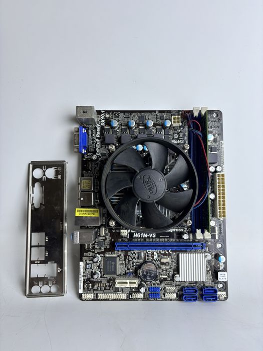 Материнские платы H61 комплекты с core i3