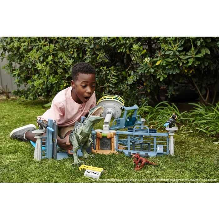 Светът на Джурасик парк свят Клетка с Динозаври Jurassic World