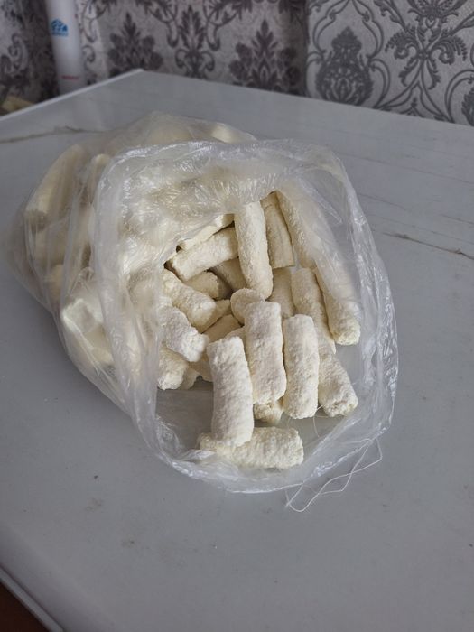 Домашний курт солёные