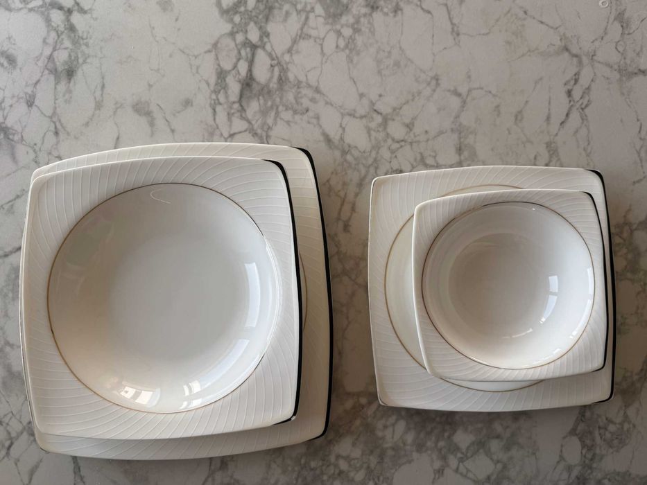 Сервиз за хранене Костен порцелан