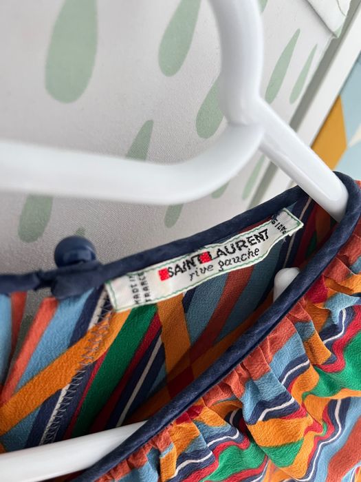 Rochie Saint Laurent Rive Gauche vintage anii ’70