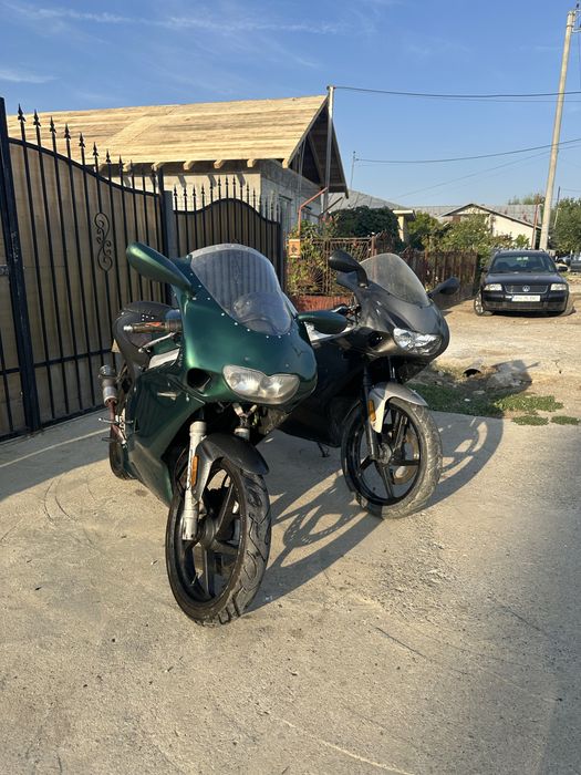 2 Aprilia RS50 funcționale înscrise AM/B