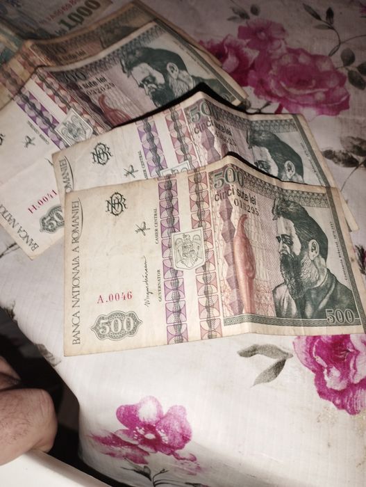 Bacnote vechi 4 bucati