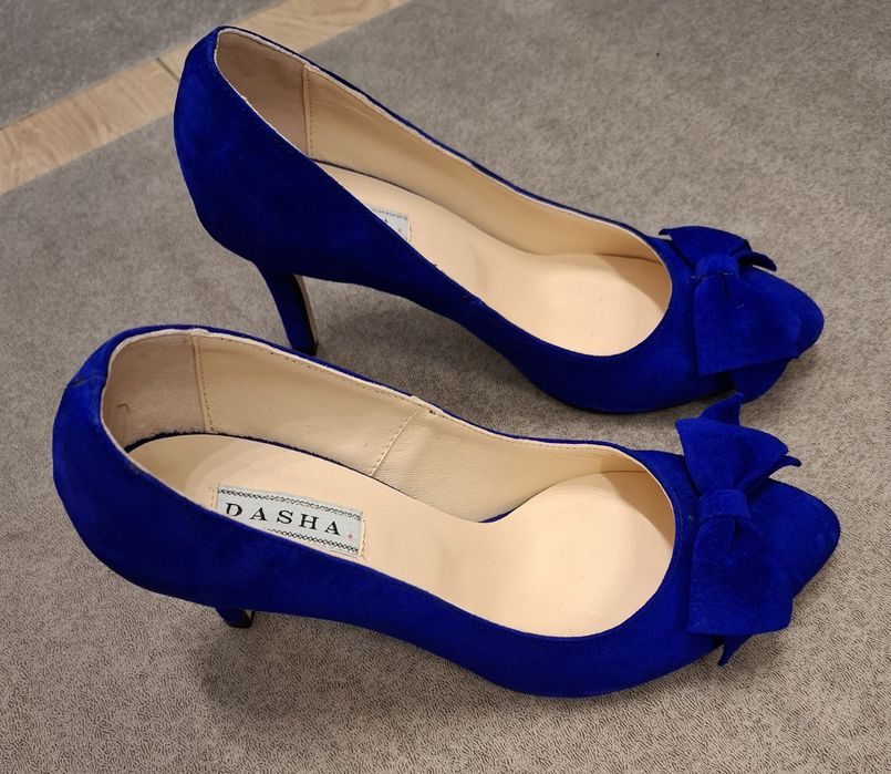 Pantofi Dasha noi, nepurtati, piele interior/exterior