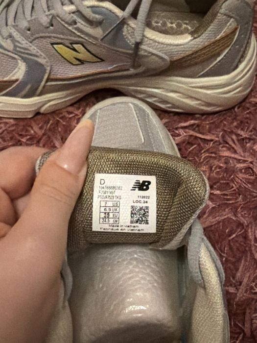 new balance 530 maro 38,5 noi