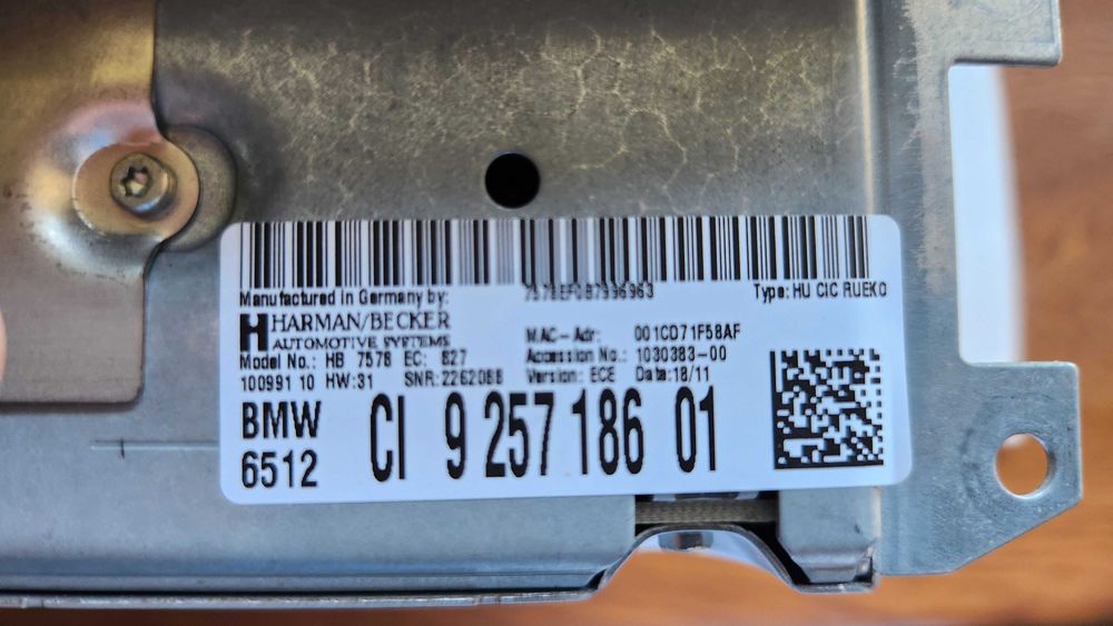 Navigatie mare CIC profesionala BMW seria 5 E60 E61 seria 6 E63 E64