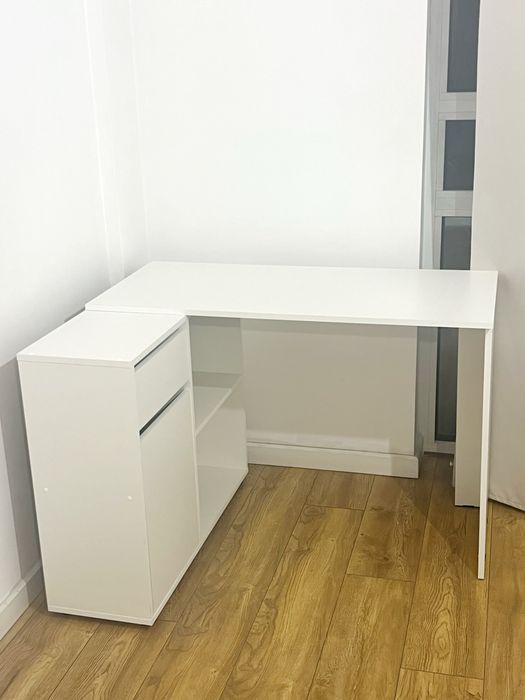 Стол новый белый письменный компьютерный