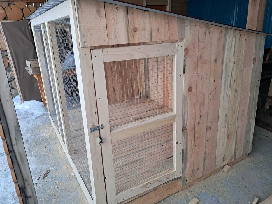 вольеры для курей и для птиц