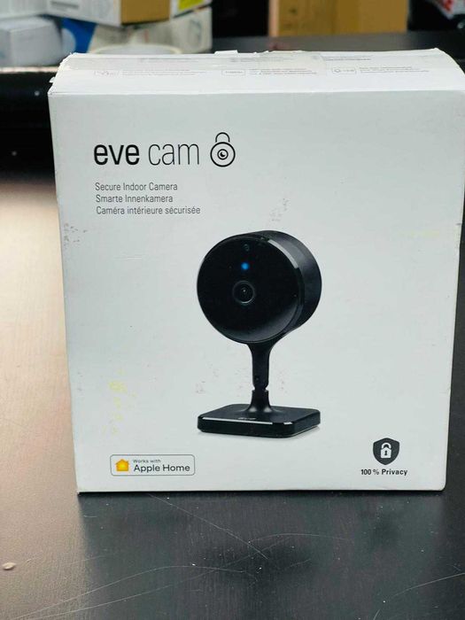 Eve Cam - Cameră inteligentă de interior, rezoluție 1080p, Wi-FI