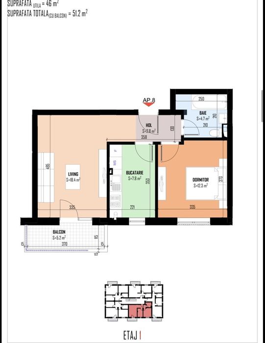 Apartamente 2 camere noi - Prețuri de la 67.700€ - Bragadiru