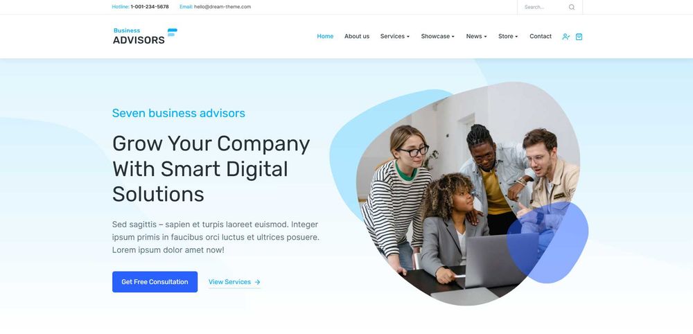 Bizneslar uchun sayt yaratish | wordpress vebsayt dizayn va yaratish.