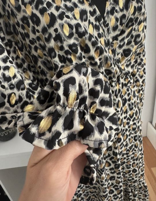 Rochie animal print Papillonne