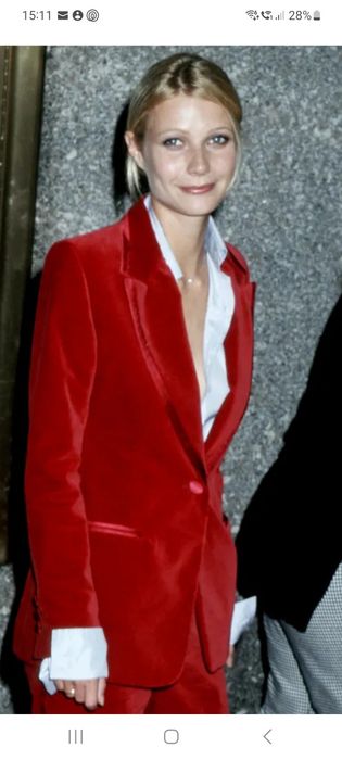 REISS Red velvet costum