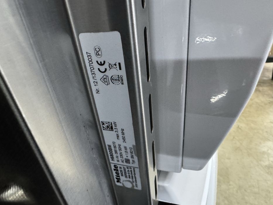 Miele Фурна с микровълнова  45см висока GERMANY Гаранция