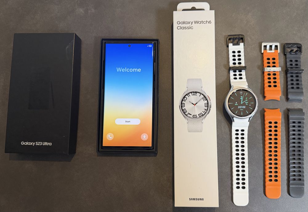 PACHET Galaxy S23 ultra + Galaxy Watch 6